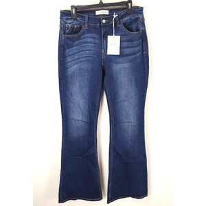 KanCan Midrise Flare Jeans 31082 Medium Wash 15/31 New with Tags